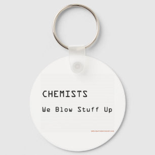 Chemiker-Schlag-Material oben Schlüsselanhänger