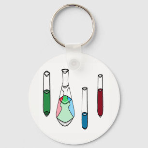 Chemiker STAMM Geeky Schlüsselanhänger