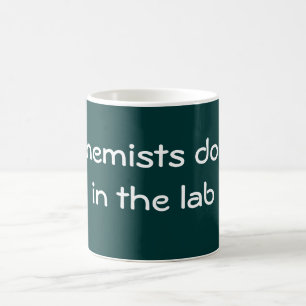 Chemiker tun es kaffeetasse