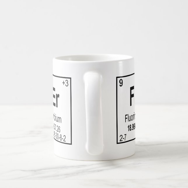 Chemiker-Wissenschaftler-Vater-Tasse Kaffeetasse (Henkel)