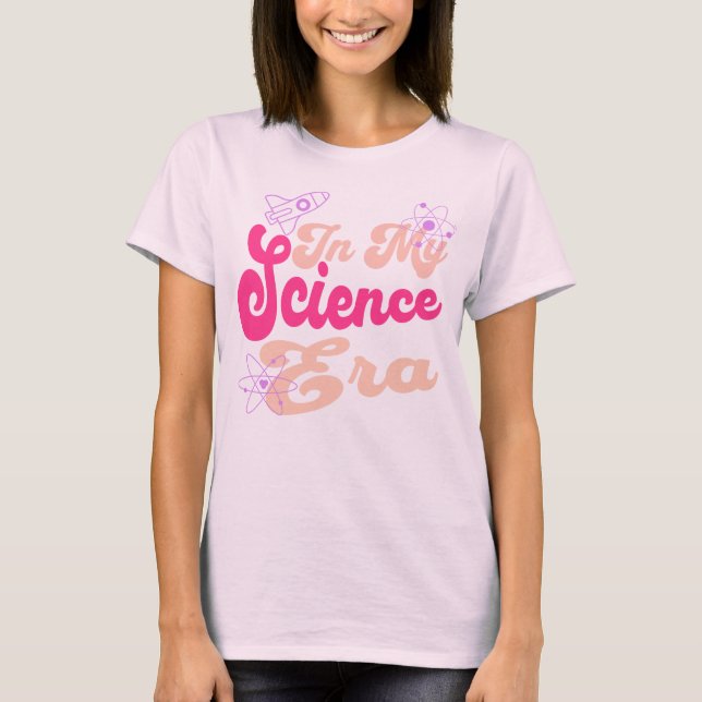 Chemikerin Weibliche Wissenschaftlerin Frau T-Shirt (Vorderseite)