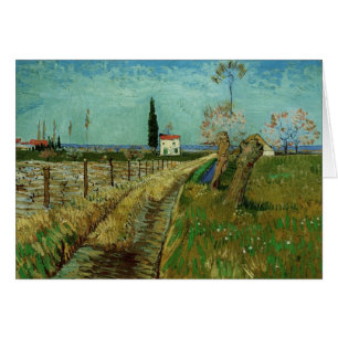 Chemin à travers le champ avec les saules, Vincent