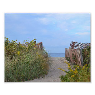Chemin D'Accès À La Plage Photo Print