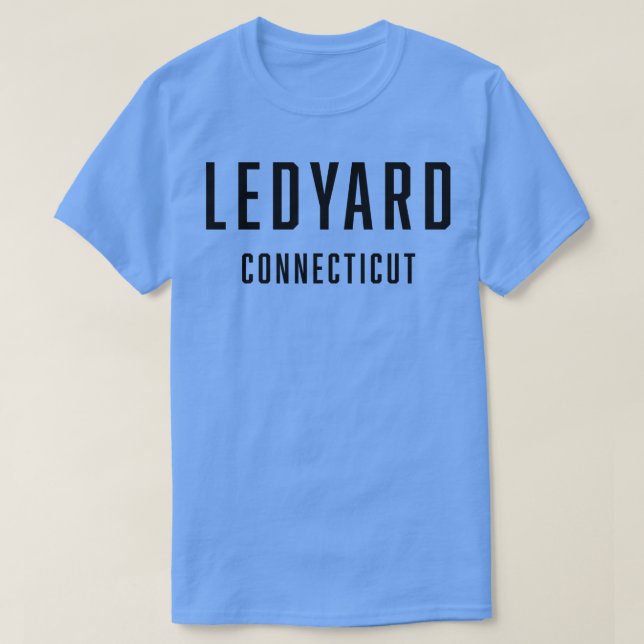 Chemin de fer Connecticut TShirt (Design devant)