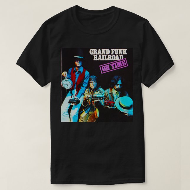 Chemin De Fer Grand Funk - À L'Heure. T-shirt indi (Design devant)