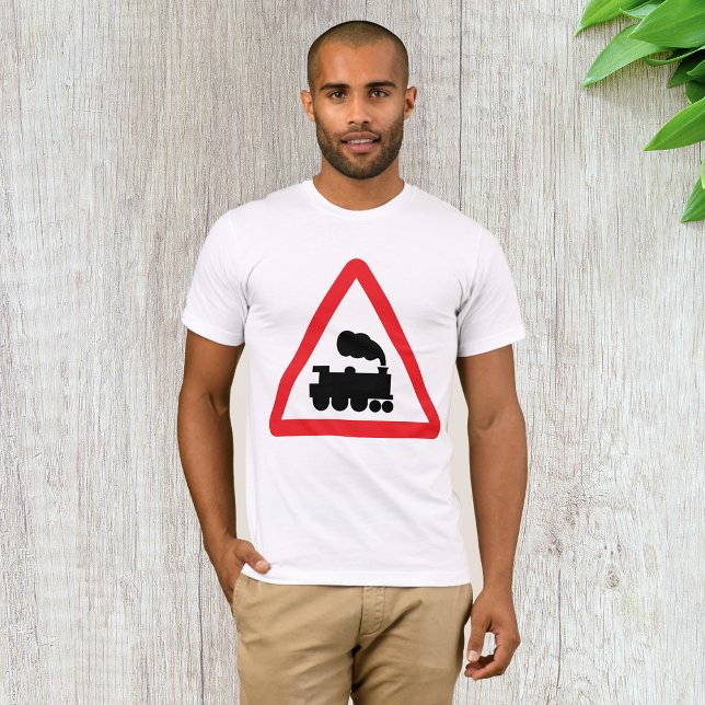 Chemin de fer : T-shirt Mens (Créateur téléchargé)