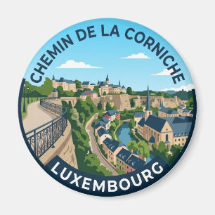 Chemin de la Corniche Luxemburg Magnet