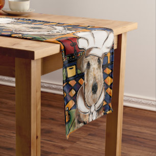 Chemin De Table Court Airedale Terrier