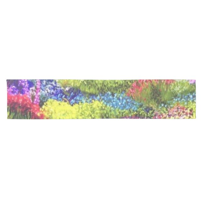 Chemin De Table Court Alaskan Juste Fleurs Coureur de table (Horizontal)