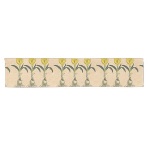 Chemin De Table Court Amaryllis Tulip Jardin Botanique Fleur
