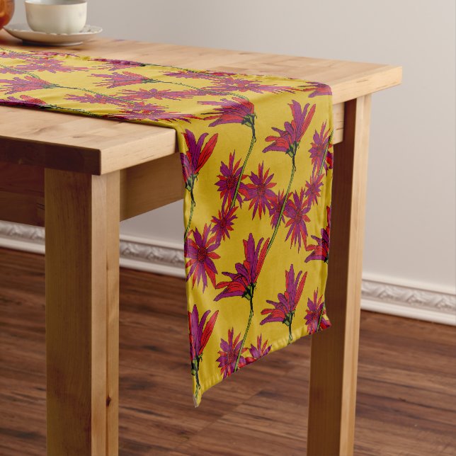 Chemin De Table Court Anglais Motif Table Runner (In Situ)