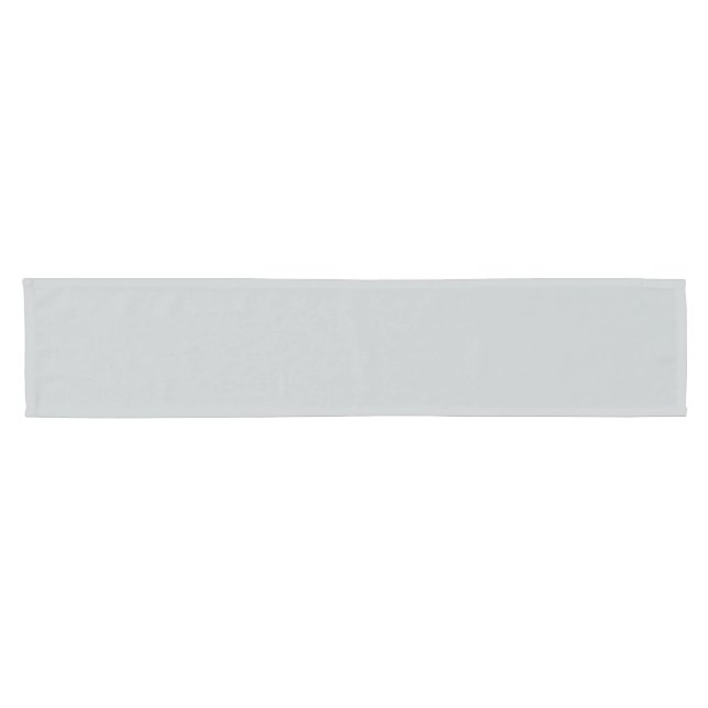 Chemin De Table Court Argent pur (Horizontal)