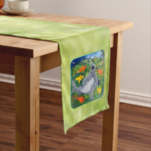 Chemin De Table Court Baby Shark "Art by Kids"