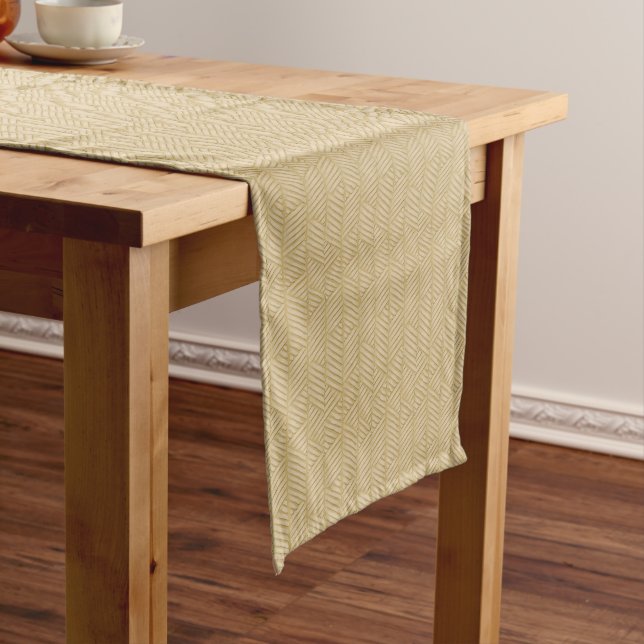 Chemin De Table Court Bambou traditionnel (In Situ)