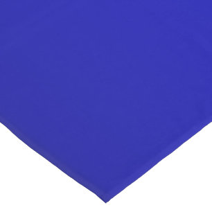 Chemin De Table Court Bleu de cobalt électrique solide