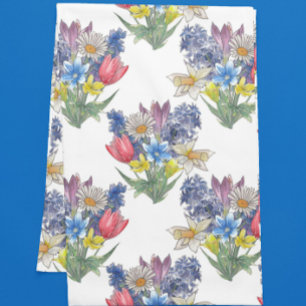Chemin De Table Court Bouquet de printemps