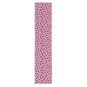 Chemin De Table Court Chauve-souris rose pastel