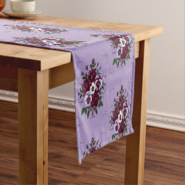 Chemin De Table Court Chemin de Table- Bouquet de Violettes