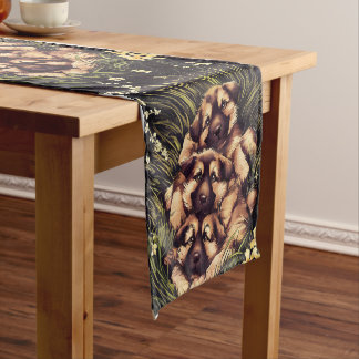 Chemin De Table Court Chiot berger allemand