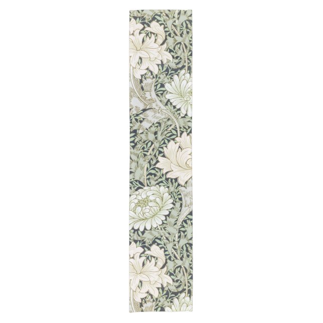 Chemin De Table Court Chrysanthemum, William Morris (Devant)