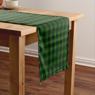 Chemin De Table Court Clan Arthur / MacArthur Tartan Plaid Table
