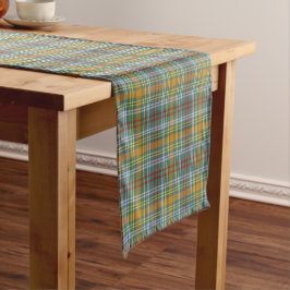 Chemin De Table Court Clan O'Brien Tartan Motif Irish Plaid