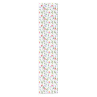 Chemin De Table Court Conception de fleurs sauvages charmantes