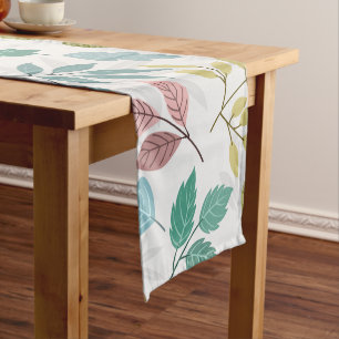 Chemin De Table Court Conception moderne florale 