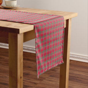 Chemin De Table Court Connemara Ireland Tartan