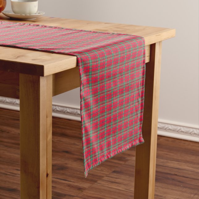 Chemin De Table Court Connemara Ireland Tartan (In Situ)