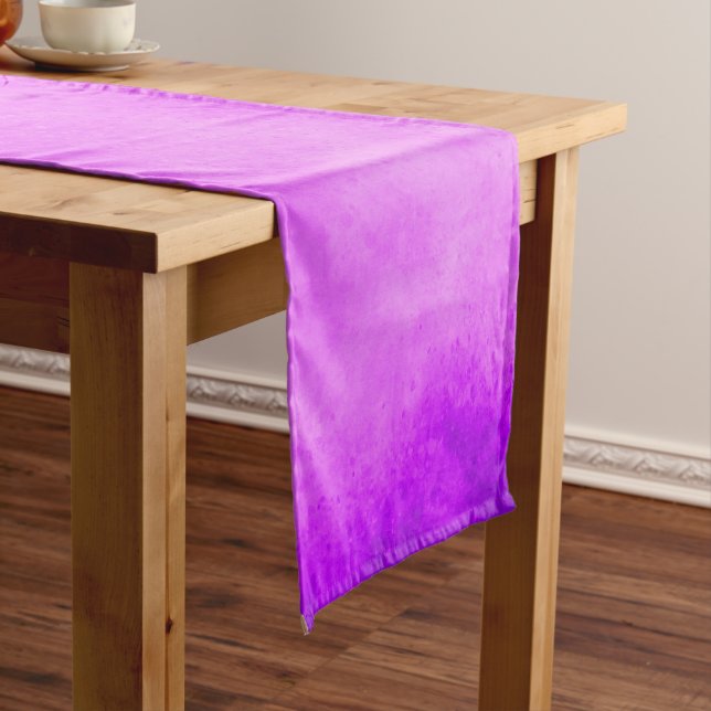 Chemin De Table Court Cosmic Sky, effet Cloud Table Runner (In Situ)