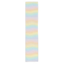 Couleur arc-en-ciel Couleur de la table Runner