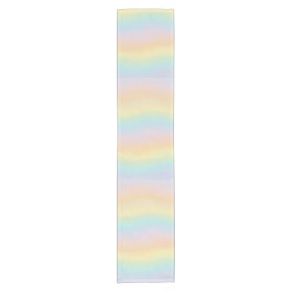 Chemin De Table Court Couleur arc-en-ciel Couleur de la table Runner