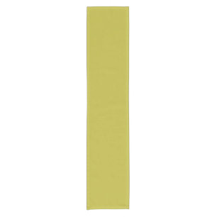 Chemin De Table Court Couleur Chartreuse Vert Jaunâtre Design Minimalist