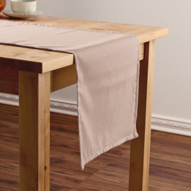 Chemin De Table Court Couleur solide neutre Beige D2AFA1  (In Situ)