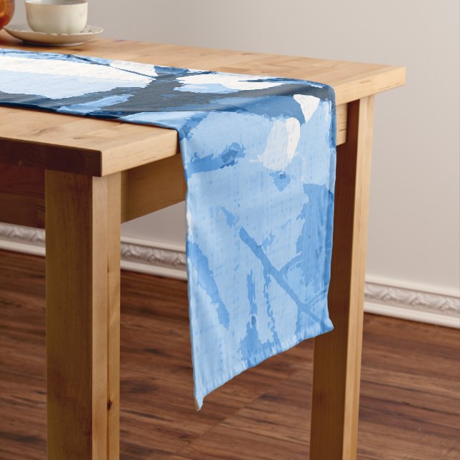 Chemin De Table Court Couleurs d'automne, feuille 4 (In Situ)