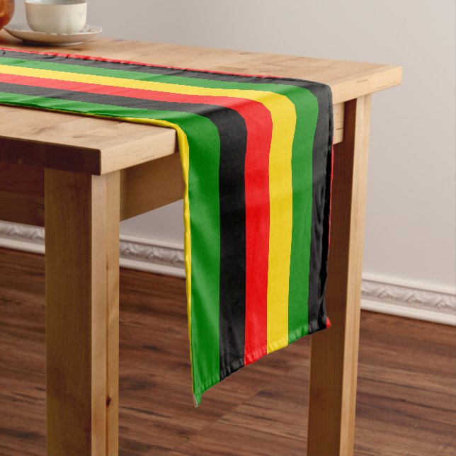 Chemin De Table Court Couleurs de Noël Jamaïque (In Situ)