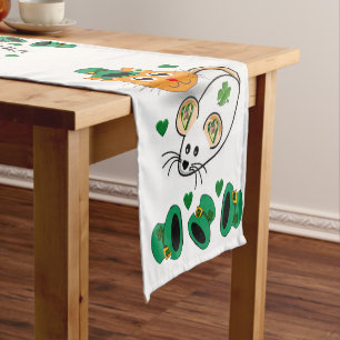 Chemin De Table Court Coureur de nappes Saint Patrick's Day
