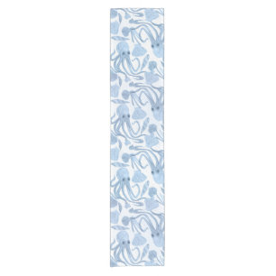 Chemin De Table Court Coureur de table courte octo bleu profond