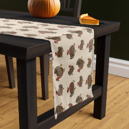 Chemin De Table Court Coureur de table de Motif de Thanksgiving Turkey