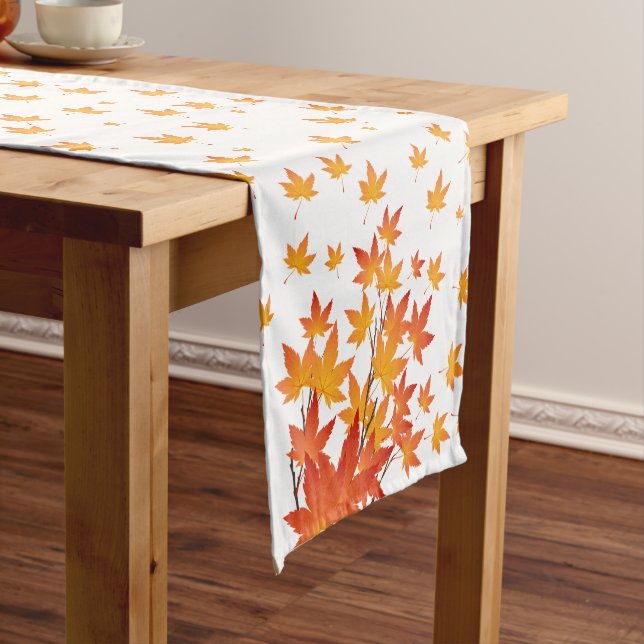Chemin De Table Court Coureur de table des vibrations d'automne (In Situ)