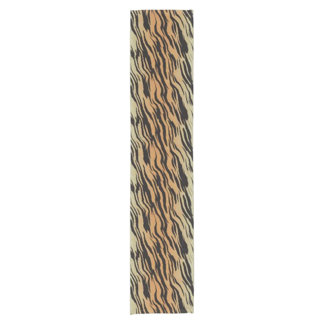 Chemin De Table Court Coureur de table d'impression Tiger classique (Devant)