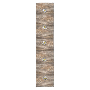 Chemin De Table Court Coureur de table en bois Edelweiss