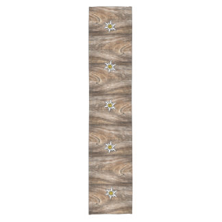Chemin De Table Court Coureur de table en bois Edelweiss