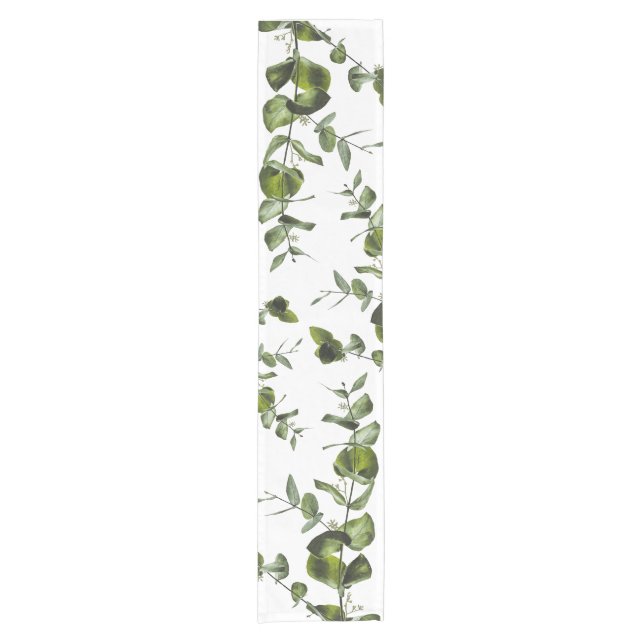 Chemin De Table Court Coureur de table Eucalyptus (Devant)