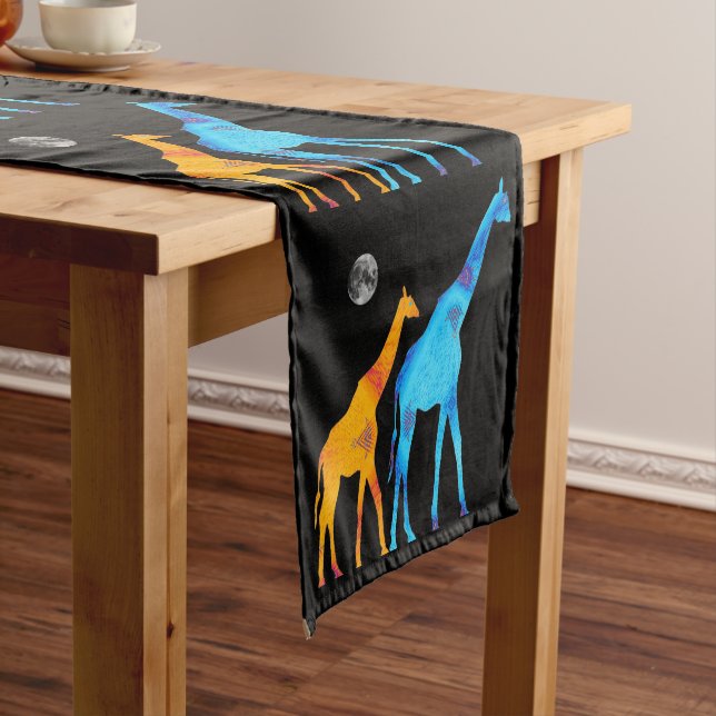 Chemin De Table Court Coureur de table Giraffe (In Situ)
