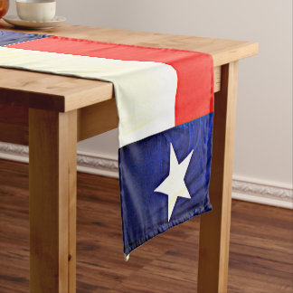 Chemin De Table Court Coureur de table Texas Flag
