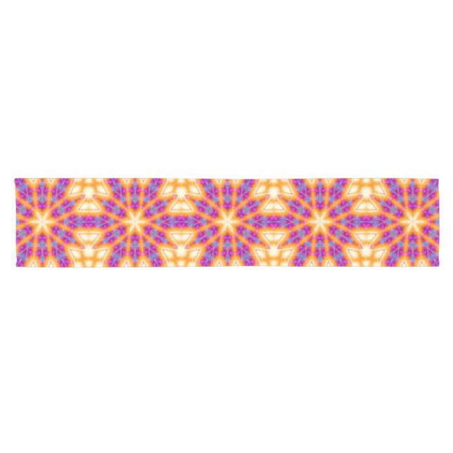 Chemin De Table Court Coureur de tissu d'énergie Aztec Star (Horizontal)