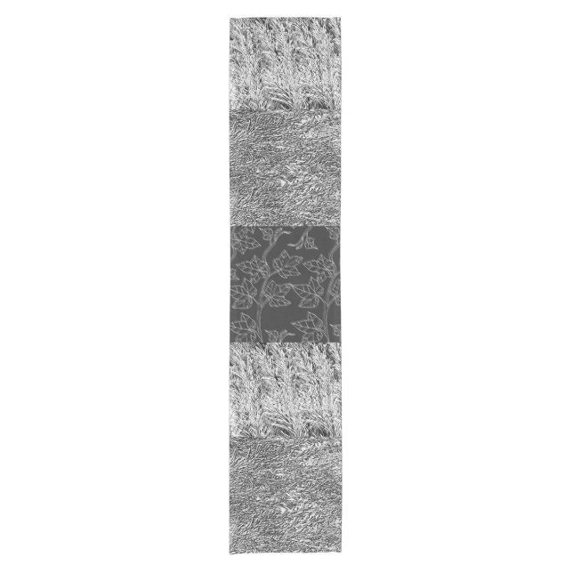 Chemin De Table Court Coureur noir et blanc de Tableau d'impression de (Devant)