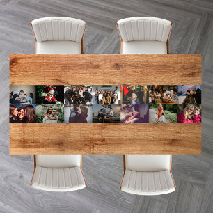 Chemin De Table Court Créez votre propre collage photo personnalisé 14 p